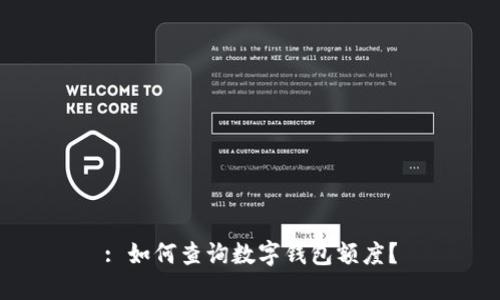 : 如何查詢數(shù)字錢包額度？