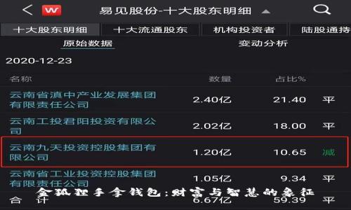 金狐貍手拿錢包：財富與智慧的象征