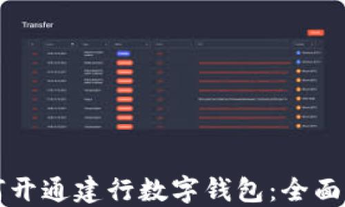 
如何開(kāi)通建行數(shù)字錢包：全面指南
